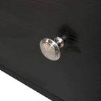 Credenza para TV Rochester con 2 cajones, 4 estantes y patas de hierro