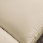 Sofá moderno en forma de L de piel sintética con chaise longue reversible