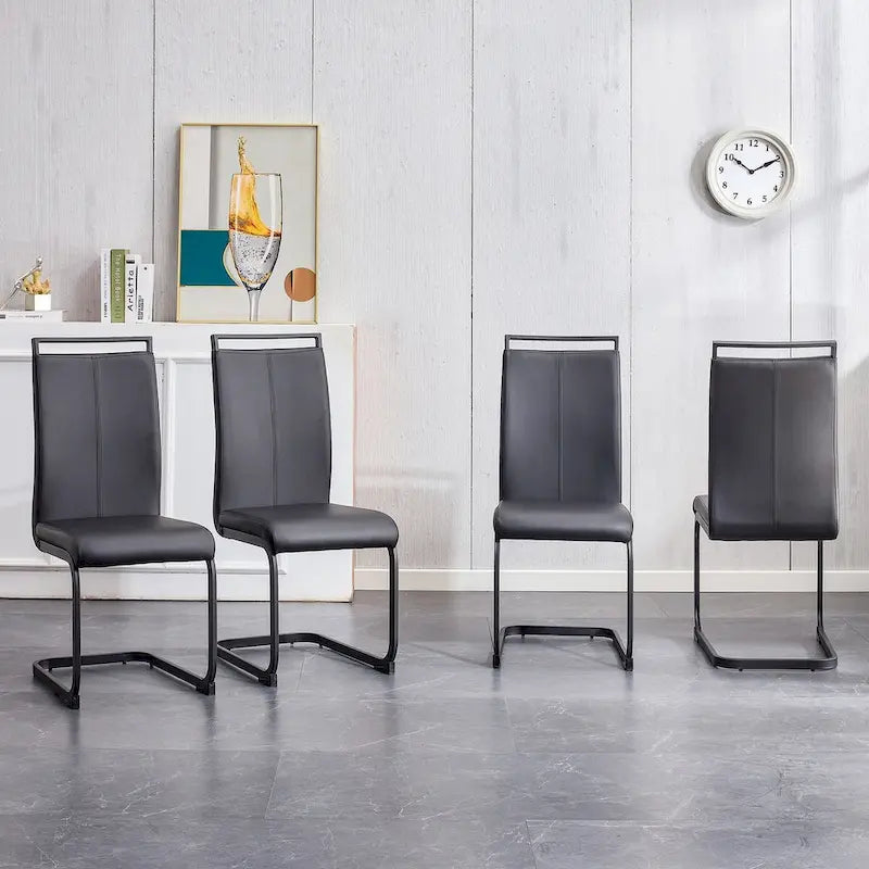 Mesa de comedor rectangular con 4 sillas