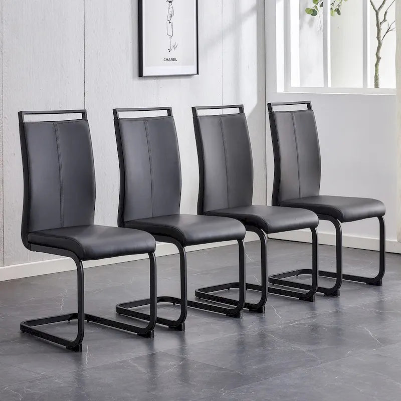Mesa de comedor rectangular con 4 sillas