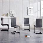 Mesa de comedor rectangular con 4 sillas