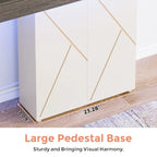 43.3 Mesa consola de pedestal de granja, mesa de sofá para sala de estar, mesa de entrada para vestíbulo, escritorio estrecho